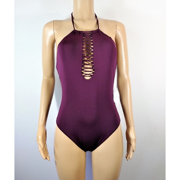 Radio Fiji Swimsuit laced front - Picture 1 of 4